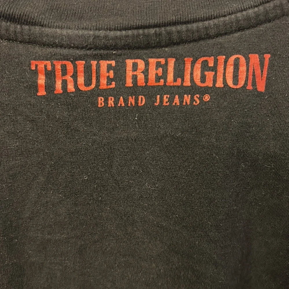 True Religion T-shirt Black Size Large